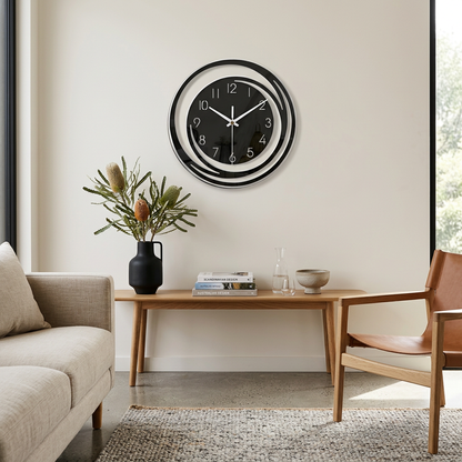Elara Haus Contemporary Scandinavian Design Wall Timepiece