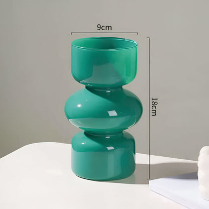 Elirona - Versatile Scandinavian Glass Vase in Various Colors 4
