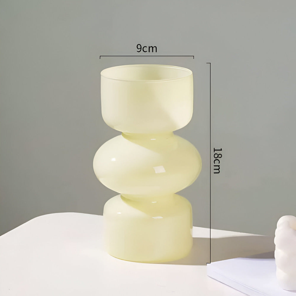 Elirona - Versatile Scandinavian Glass Vase in Various Colors 6