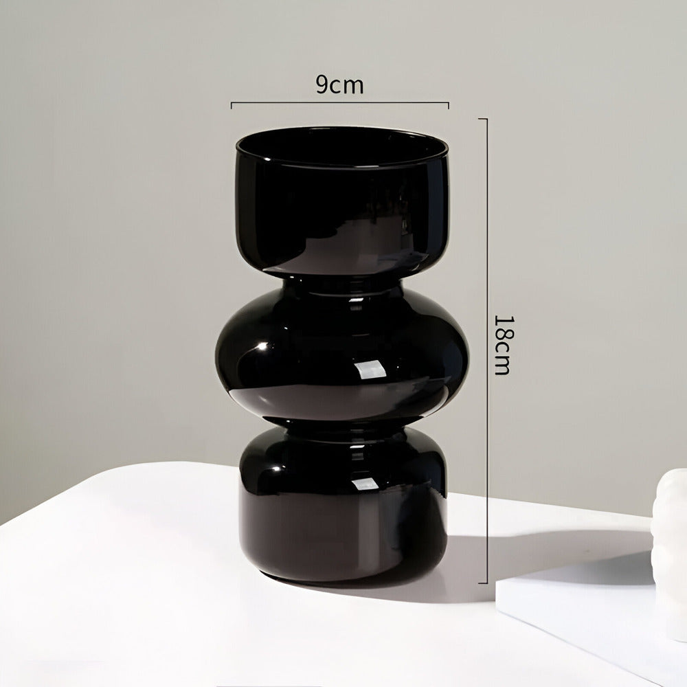 Elirona - Versatile Scandinavian Glass Vase in Various Colors 7