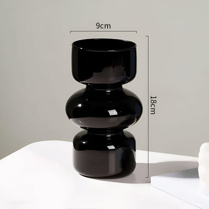Elirona - Versatile Scandinavian Glass Vase in Various Colors 7