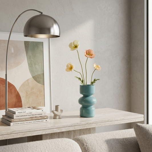 Elara Haus Contemporary Stacked Bubble Design Vase