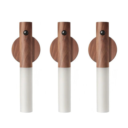 Modern wooden wall lamp – Magnetic LED wall lamp with motion sensor 2