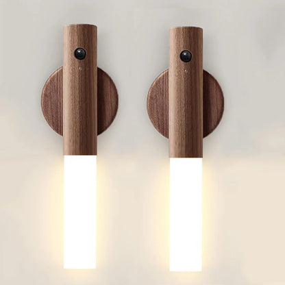 Modern wooden wall lamp – Magnetic LED wall lamp with motion sensor 7