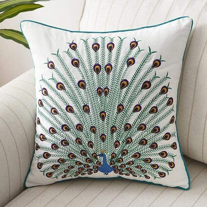 Lunira - Decorative Cushion with Embroidery in Country Style 9