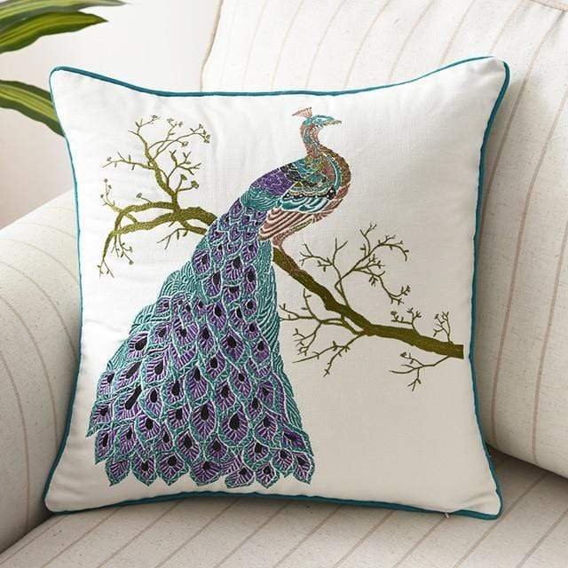 Lunira - Decorative Cushion with Embroidery in Country Style 10