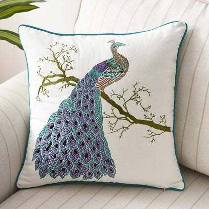 Lunira - Decorative Cushion with Embroidery in Country Style 10