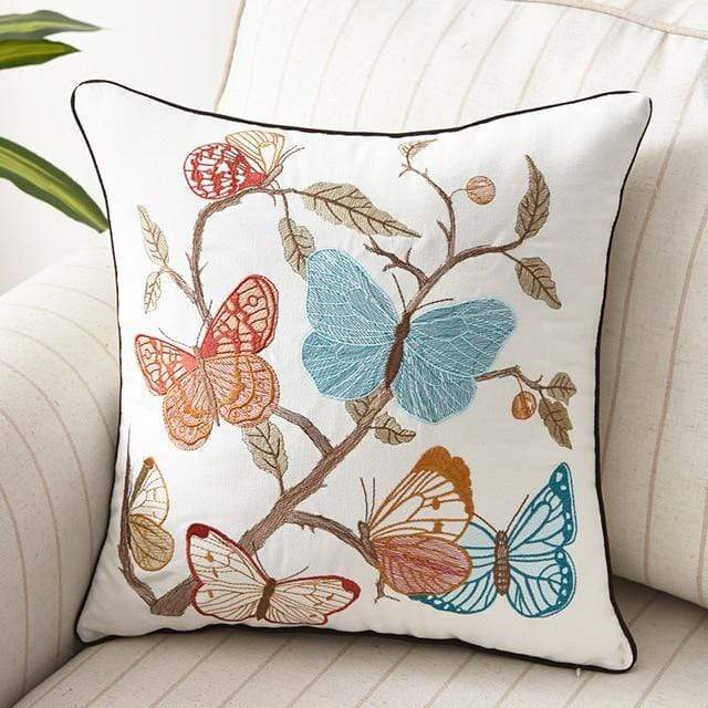 Lunira - Decorative Cushion with Embroidery in Country Style 11