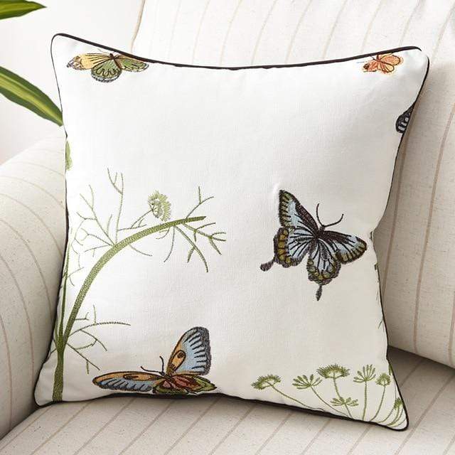 Lunira - Decorative Cushion with Embroidery in Country Style 13