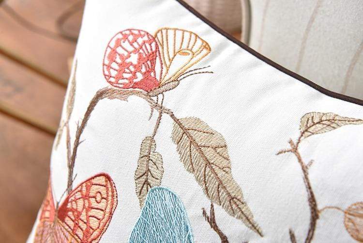 Lunira - Decorative Cushion with Embroidery in Country Style 4