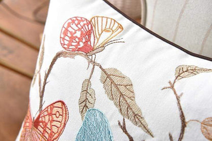 Lunira - Decorative Cushion with Embroidery in Country Style 4