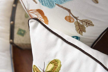 Lunira - Decorative Cushion with Embroidery in Country Style 5