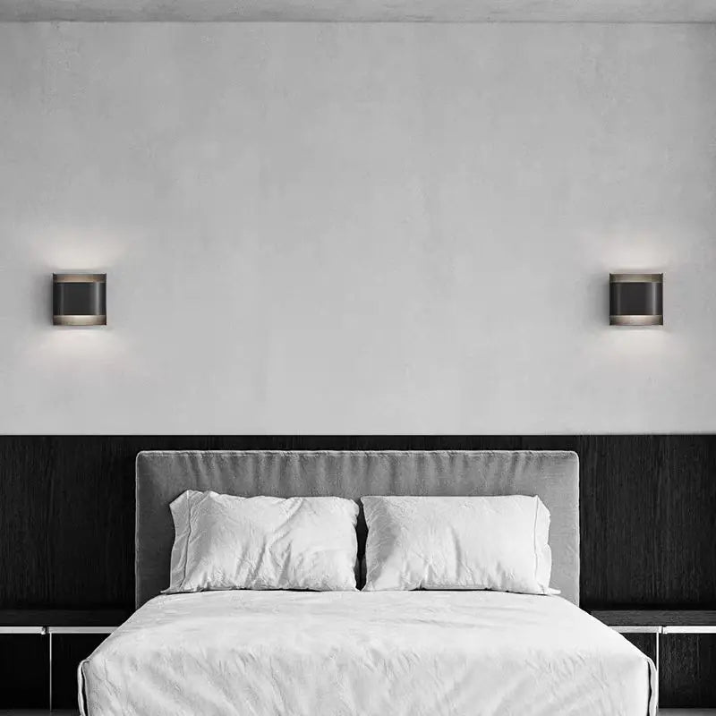 Modern LED wall lamp - aluminum up-down wall lamp for living room and bedroom 5