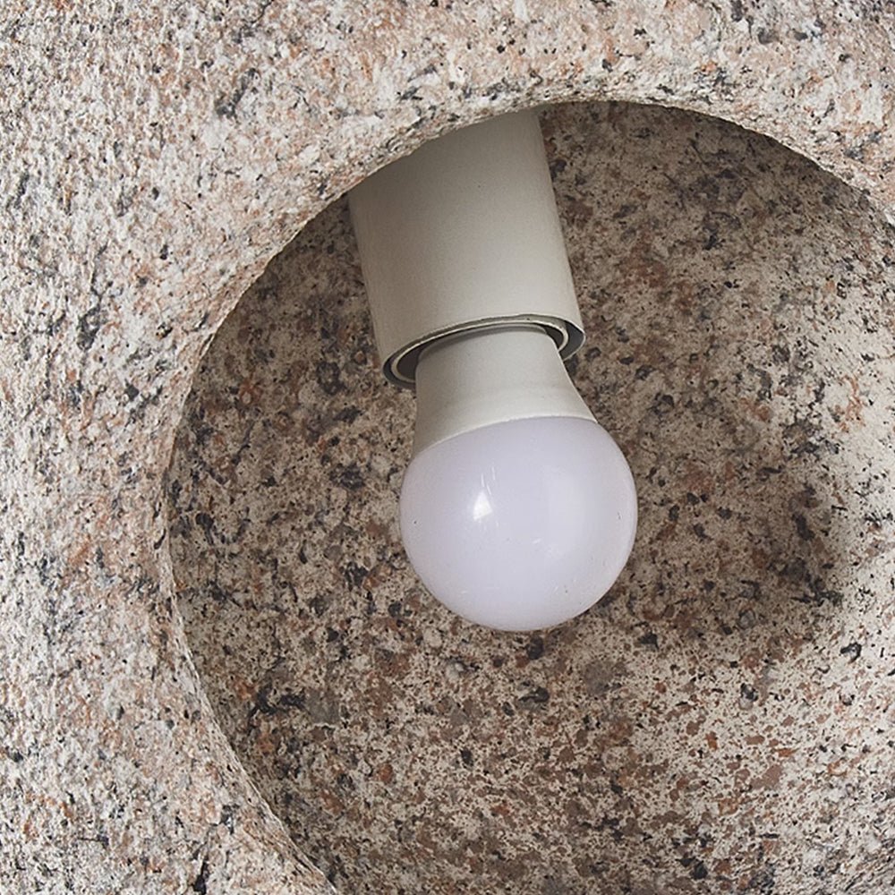 Nordic 1-Light Cave Shaped Wabi Sabi Pendant For Dining Table 5
