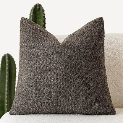 Elara Haus Cushion Cover - Premium Boucle Fabric Decorative Cover 45cm x 45cm 8