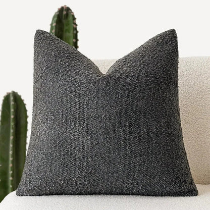 Elara Haus Cushion Cover - Premium Boucle Fabric Decorative Cover 45cm x 45cm 12