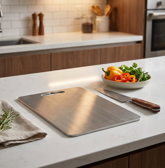 Elara Haus Cutting Board - Titanium Antibacterial Chopping Board