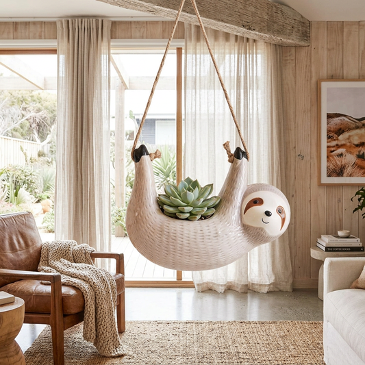 Elara Haus Decorative Animal Design Hanging Pot