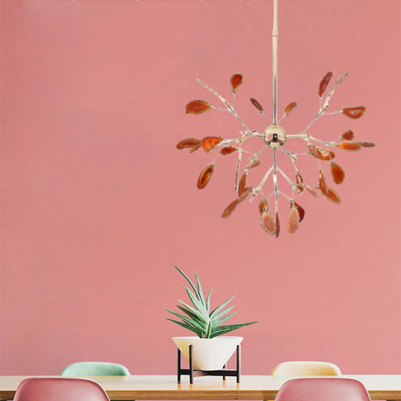 Elara Haus Designer Chandelier Light - Metal Colourful Modern Hanging Light Fixtures 14