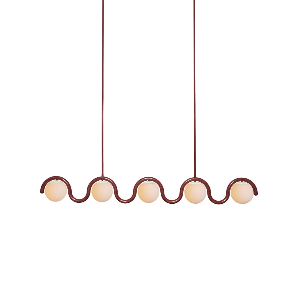 Elara Haus Designer Chandelier - Metal And Glass Modern Chandeliers 1