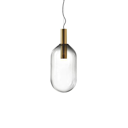 Designer LED Pendant Lamp – Modern Glass Forms 12