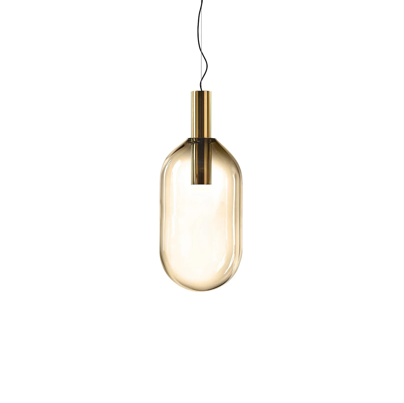 Designer LED Pendant Lamp – Modern Glass Forms 13