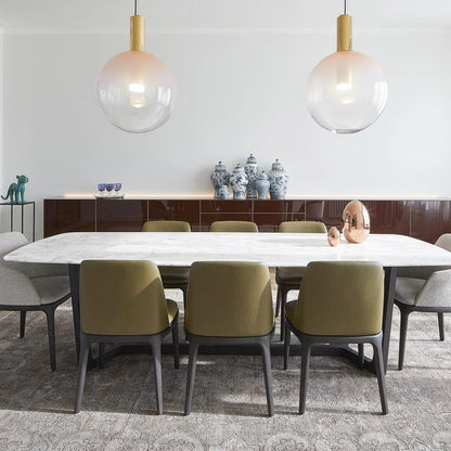 Designer LED Pendant Lamp – Modern Glass Forms 3