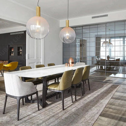 Designer LED Pendant Lamp – Modern Glass Forms 4