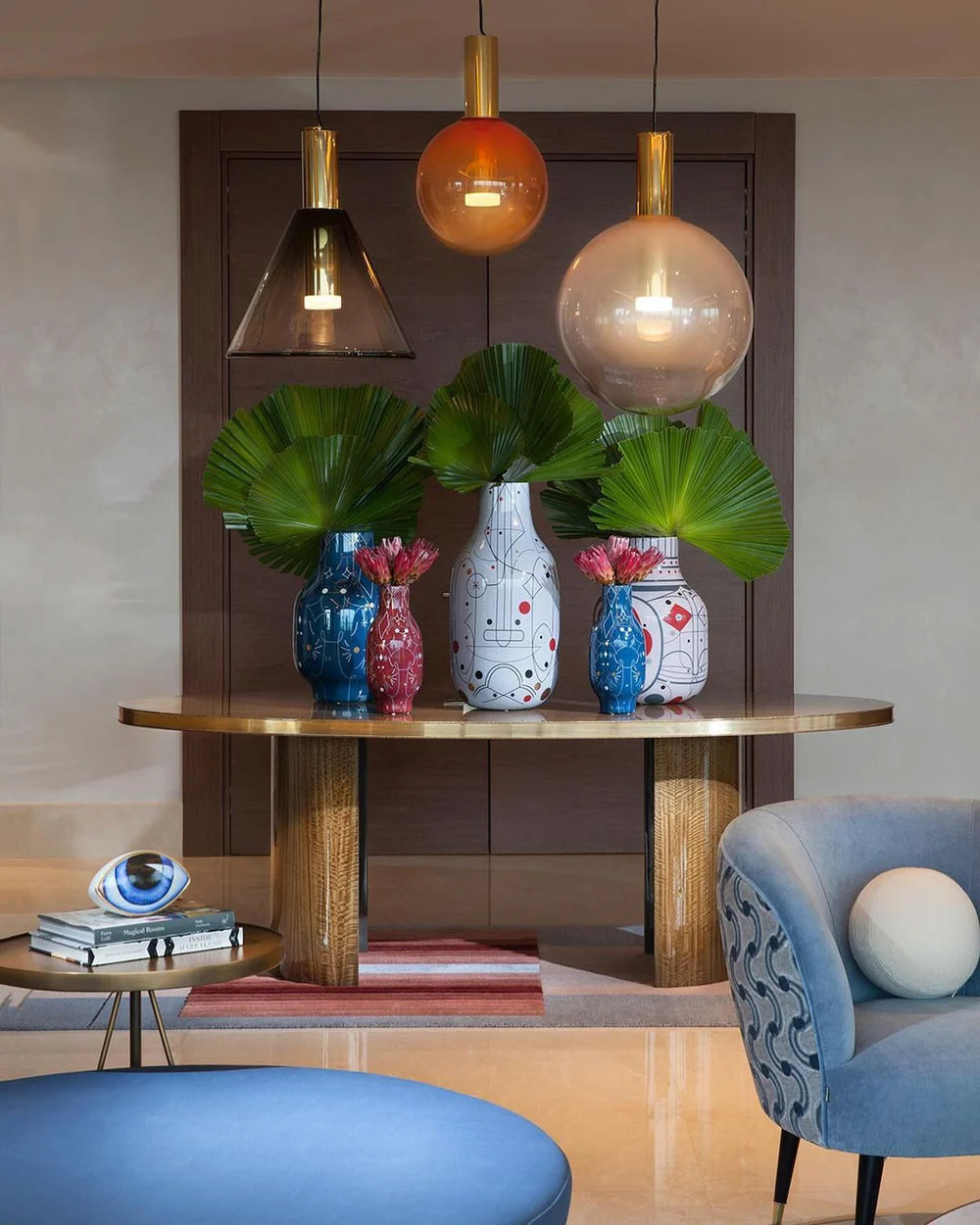 Designer LED Pendant Lamp – Modern Glass Forms 7