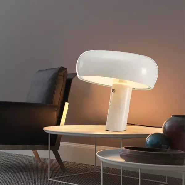 Iconic table lamp with marble base 8