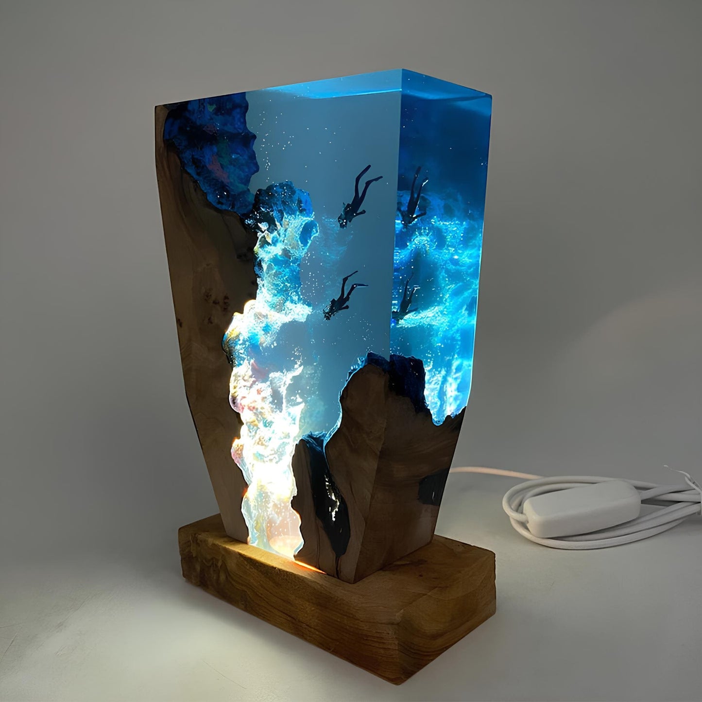 Artful Ocean Table Lamp 0