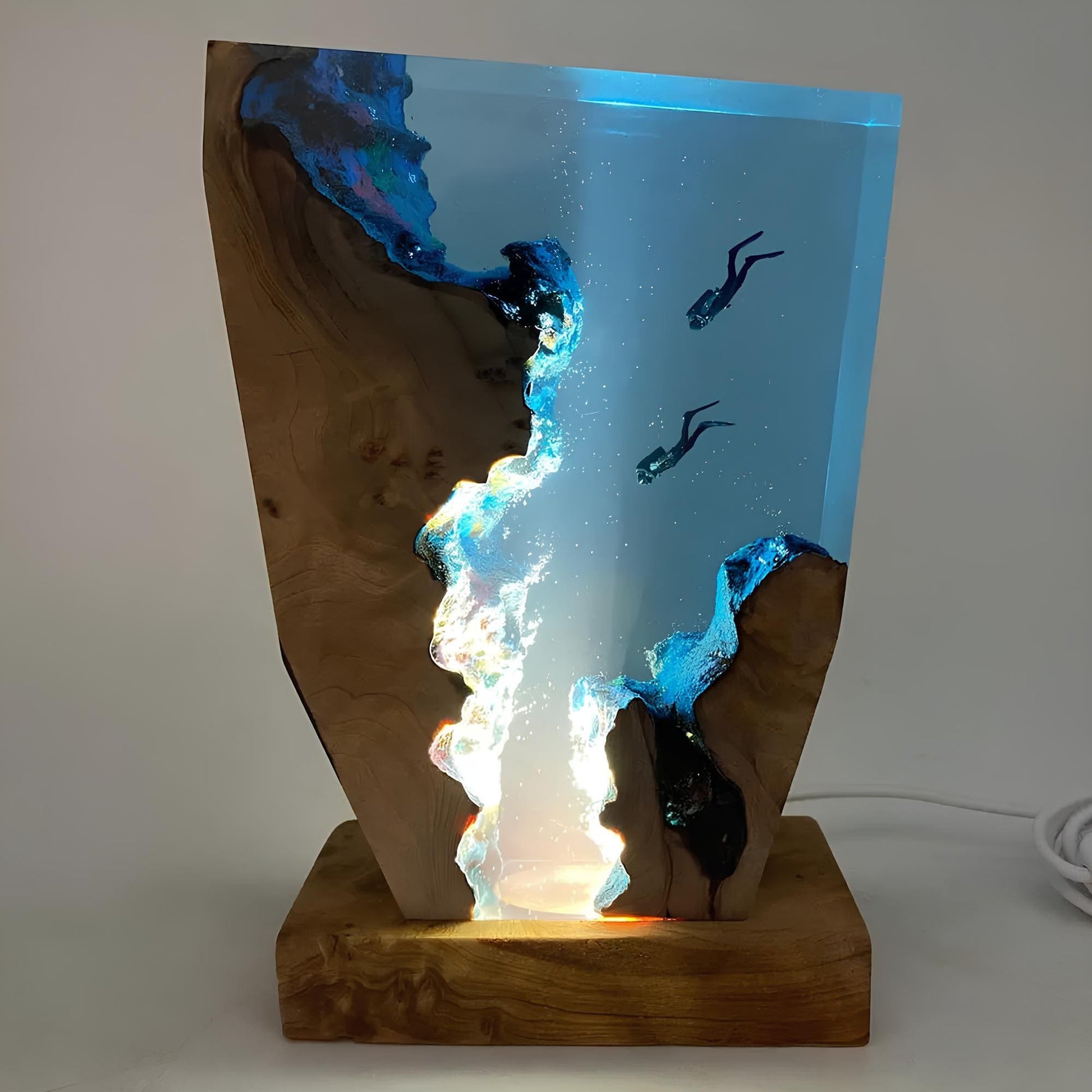 Artful Ocean Table Lamp 2