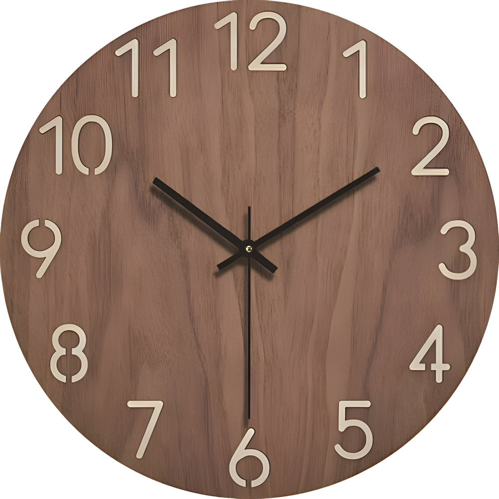 Arista - Minimalist Wooden Wall Clock 2