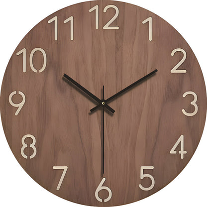 Arista - Minimalist Wooden Wall Clock 2