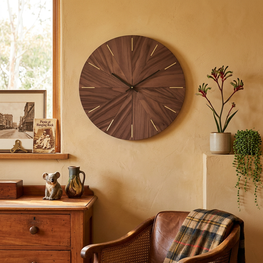 Elara Haus Designer Scandi-Style Wall Clock