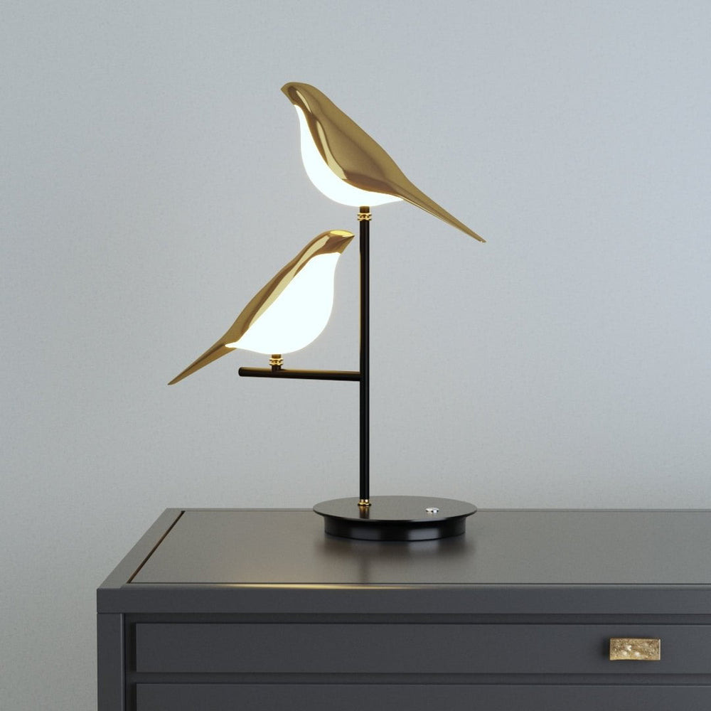 Golden Birdlight Wall Lamp | Modern Nordic LED Wall Sconce 0