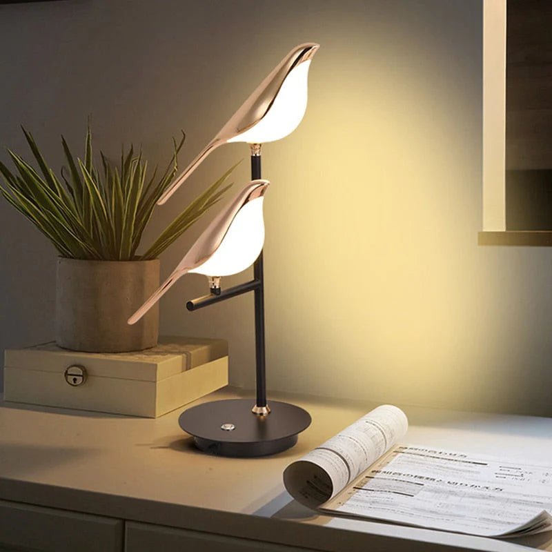 Golden Birdlight Wall Lamp | Modern Nordic LED Wall Sconce 1
