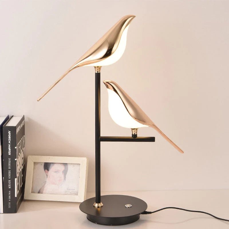 Golden Birdlight Wall Lamp | Modern Nordic LED Wall Sconce 2