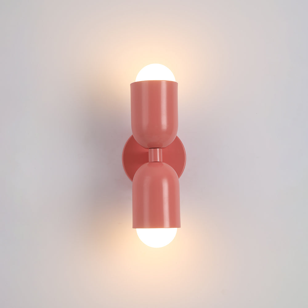 Colorful Double-Headed Wall Sconce – Modern Design 7