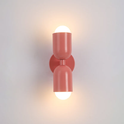 Colorful Double-Headed Wall Sconce – Modern Design 7