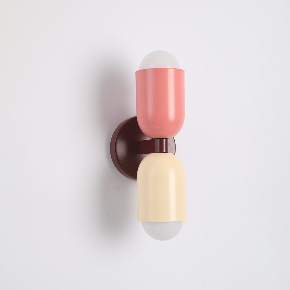 Colorful Double-Headed Wall Sconce – Modern Design 8