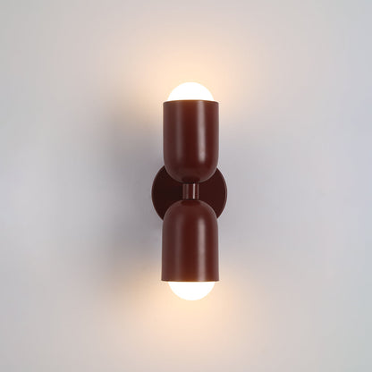 Colorful Double-Headed Wall Sconce – Modern Design 12