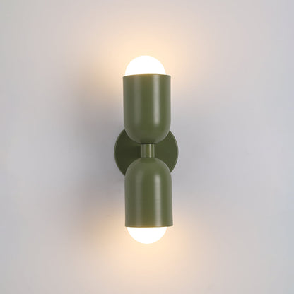 Colorful Double-Headed Wall Sconce – Modern Design 0