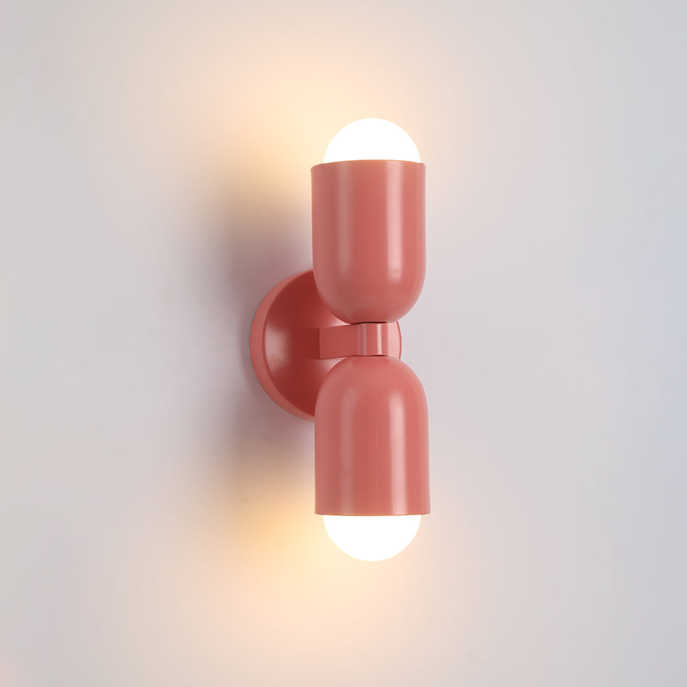 Colorful Double-Headed Wall Sconce – Modern Design 2