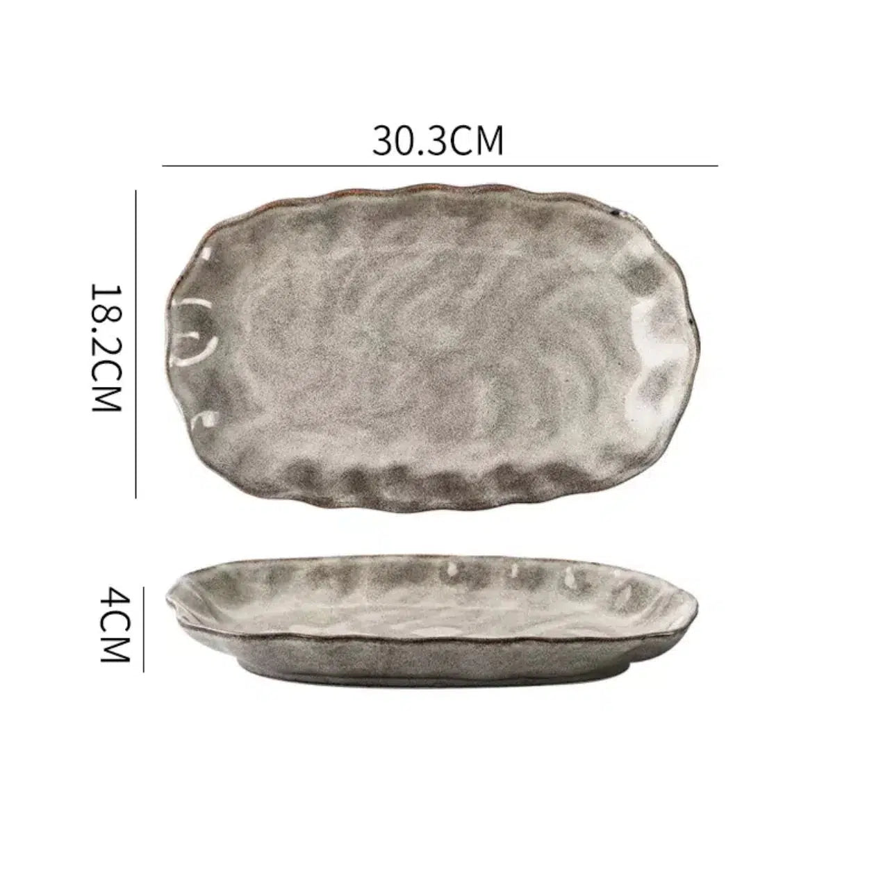 Irregular Stone Grain Bowls + Plates 10