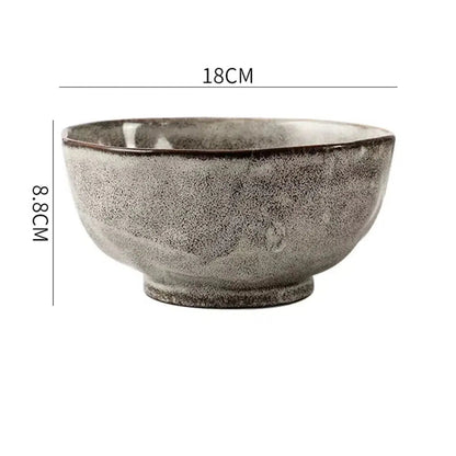 Irregular Stone Grain Bowls + Plates 11