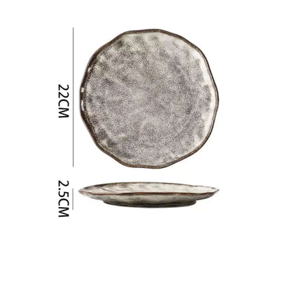 Irregular Stone Grain Bowls + Plates 13