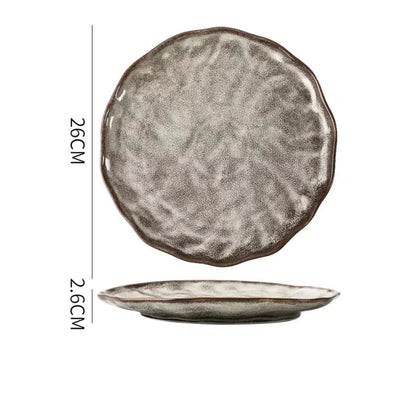 Irregular Stone Grain Bowls + Plates 14