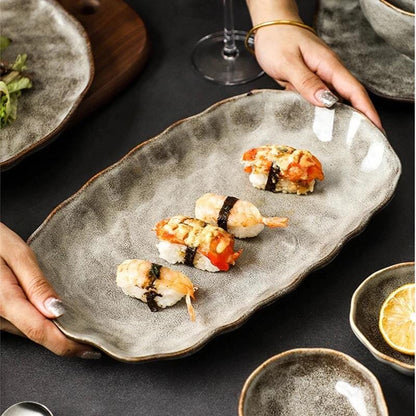 Irregular Stone Grain Bowls + Plates 5