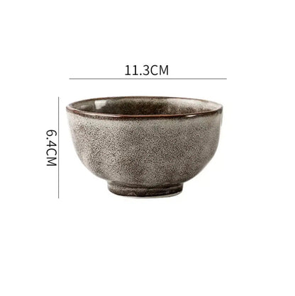 Irregular Stone Grain Bowls + Plates 7